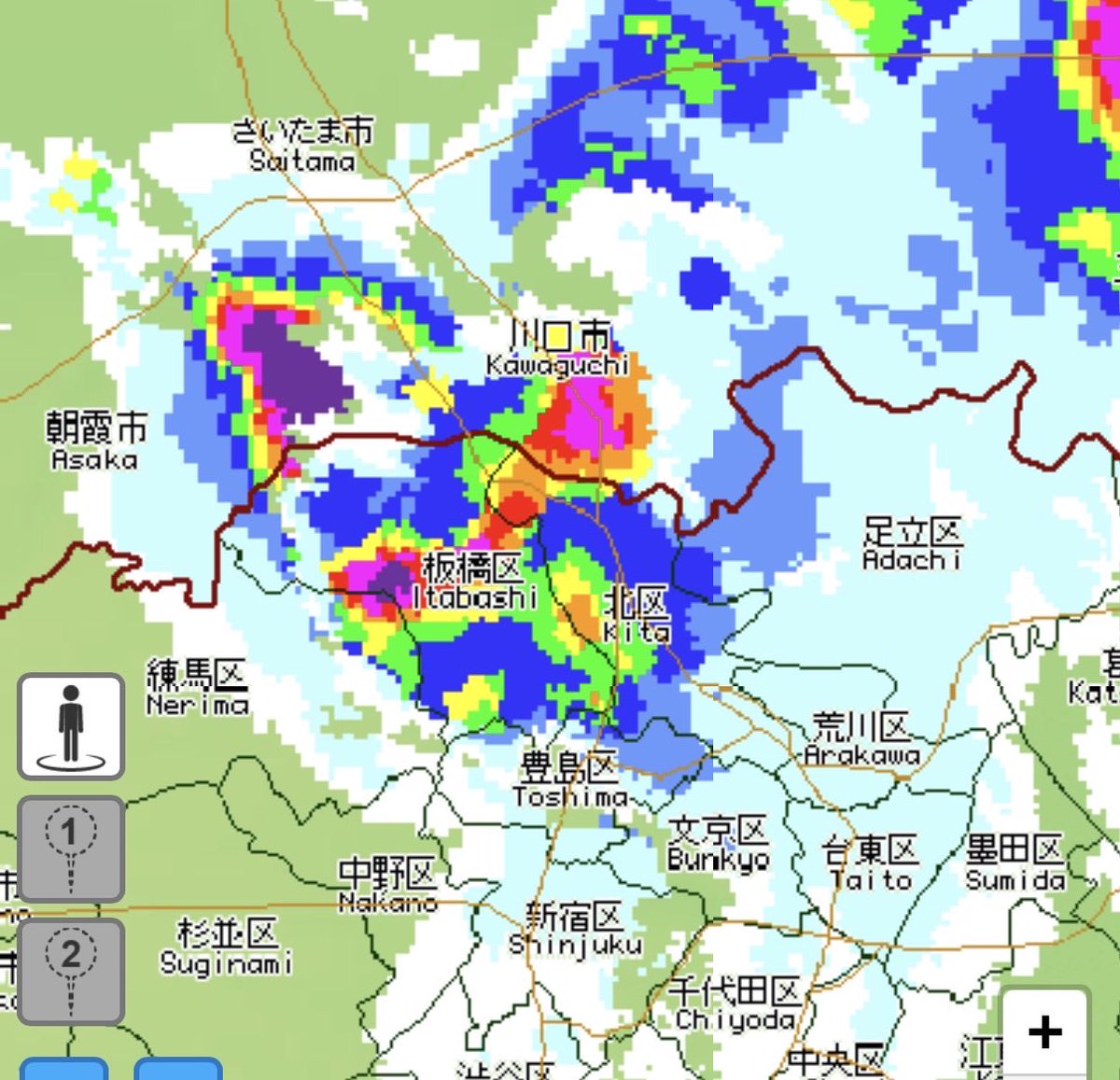 ahiru17's tweet photo. また今日もゲリラか https://t.co/nY9c0LyA7l