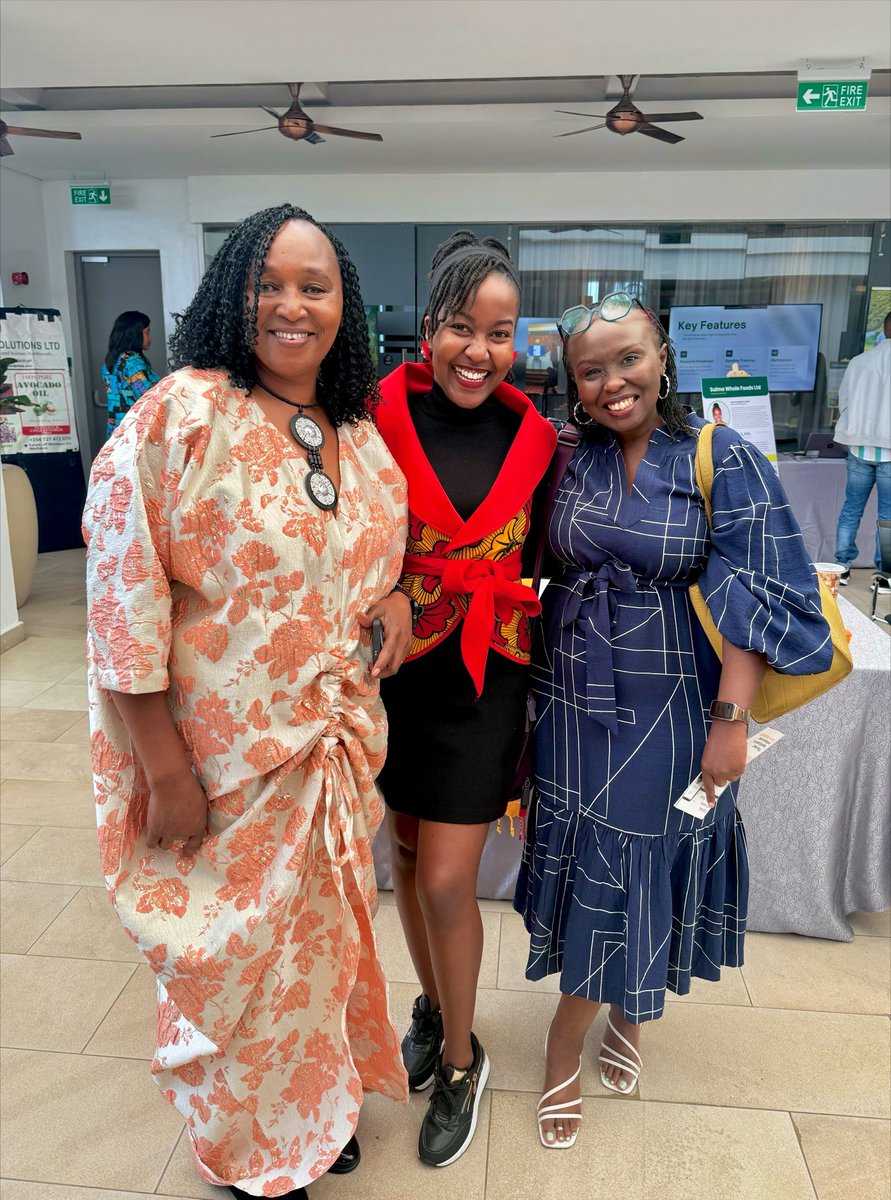 AmandaNamayi's tweet photo. "If I have seen further, it is by standing on the shoulders of giants."
Left: Ms. Betty Kibaara, Director for Africa, @RockefellerFdn
Right: Ms. Wambui Chege, Director #Afrifood Systems, @MastercardFdn
#SDG2 #ZeroHunger
#WomenInAg #FoodSystems https://t.co/ZAWfLtsSCz