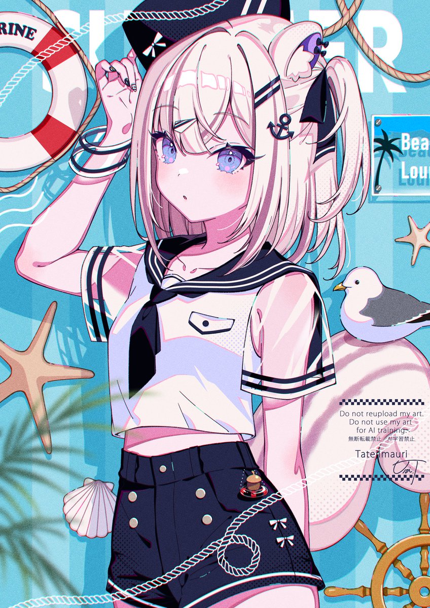 uri_chip's tweet photo. #今月描いた絵を晒そう
🩵⚓️𓇼 ⋆˚ https://t.co/BrASz1ljKE