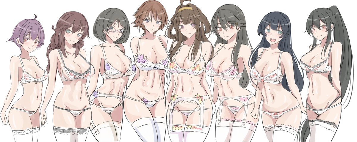 shutenndouji1's tweet photo. 4姉妹×２ https://t.co/pPwImWyGFw