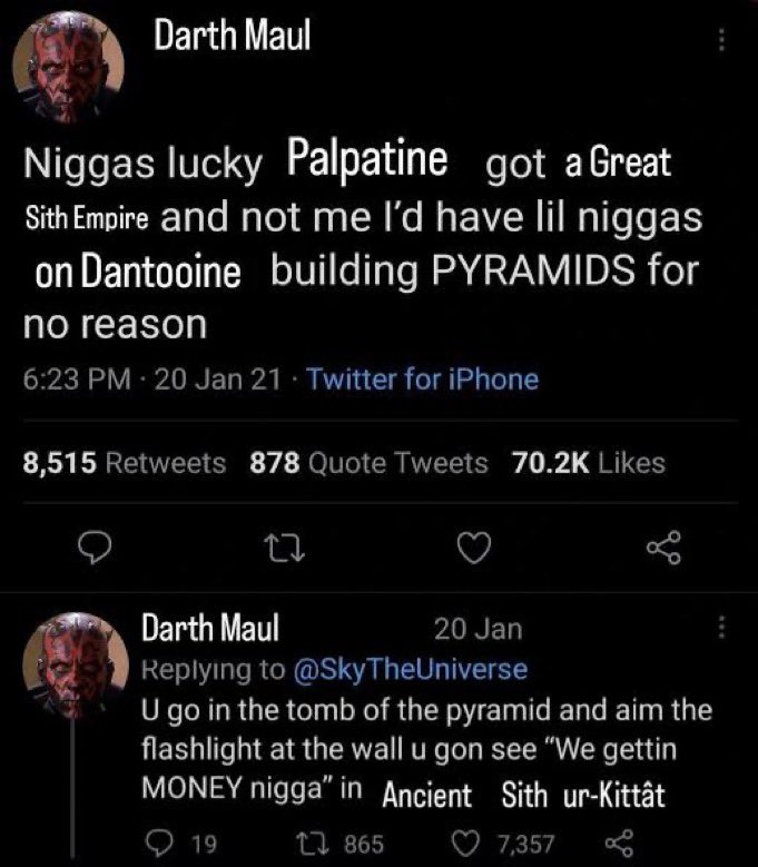nedstcnnis's tweet photo. every time i see this image floating around i can’t stop thinking about the darth maul version https://t.co/FmqGAvOJoF