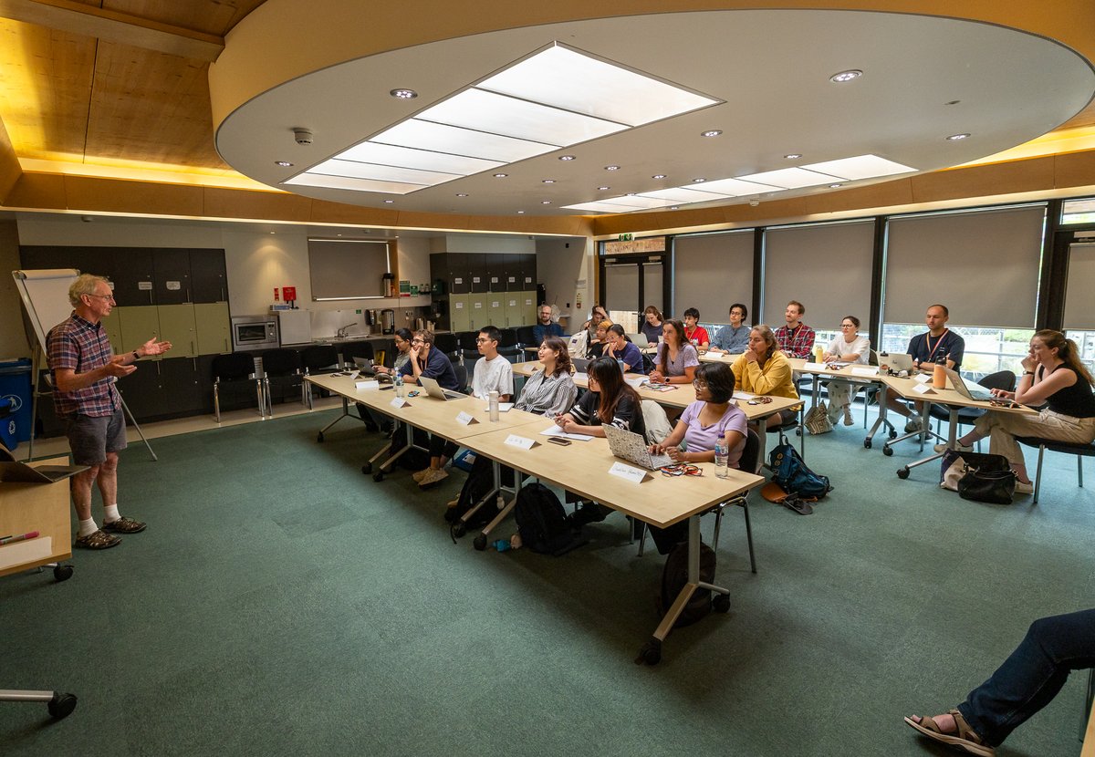TheSainsburyLab's tweet photo. Day 10 and @jonathandgjones is rounding off the TSL presentations #TSLSummer2026 https://t.co/G6pd3gCYeH