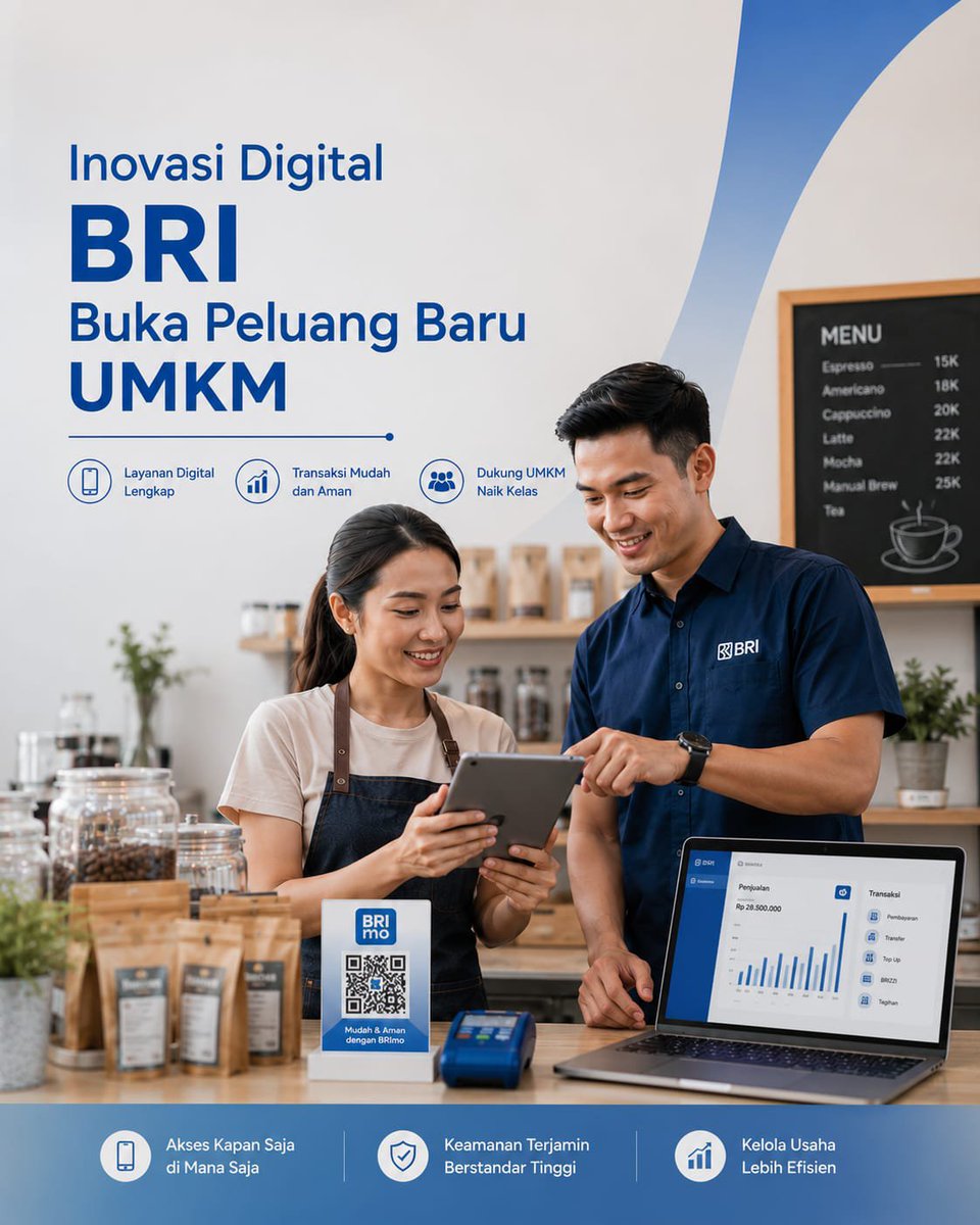 misaxmane's tweet photo. Edukasi literasi keuangan dari BRI bikin pengelolaan usaha makin oke. Semangat sukses untuk Produk Lokal Indonesia! #DukungUMKM https://t.co/NXG1iNazyL