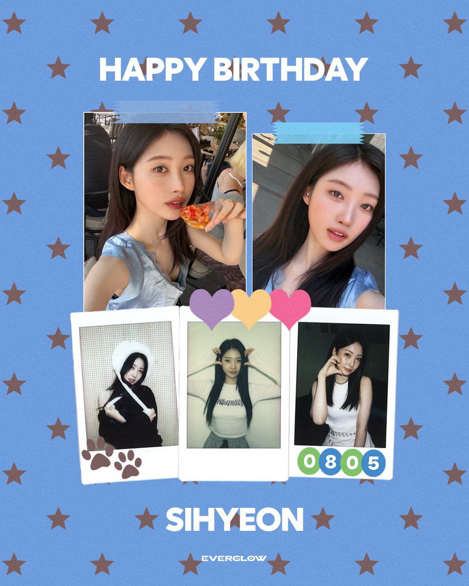 everglow_offcl's tweet photo. [🎂]
Happy Birthday SIHYEON ✨🩵

#EVERGLOW #에버글로우
#시현 #SIHYEON
#HAPPY_SIHYEON_DAY https://t.co/fnAzUWc3L9