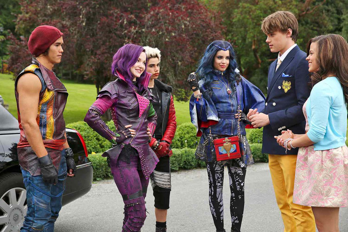 descendantstrr's tweet photo. Descendants premiered 11 years ago today on Disney Channel. https://t.co/2LTCtr7X7i