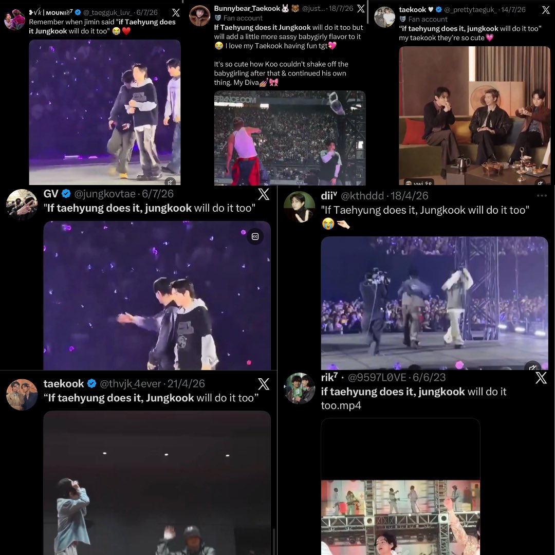 wintertaeta2's tweet photo. what’s wrong with these deranged solos. one breed gatekeeping blonde hair and the other breed gatekeeping black colour.
what would happen if we talk about all the things the other members and bts took as a whole from taehyung? 2.0MV director was from taehyung’s solo mvs. hobi’s hairstylist changed to mujin. pjm wearing a bandana. jk wearing red colour. 

if you’re gonna be dragging Tae for some shipper narrative then should kths drag back the below shipper narrative? there is material to drag from 2017!