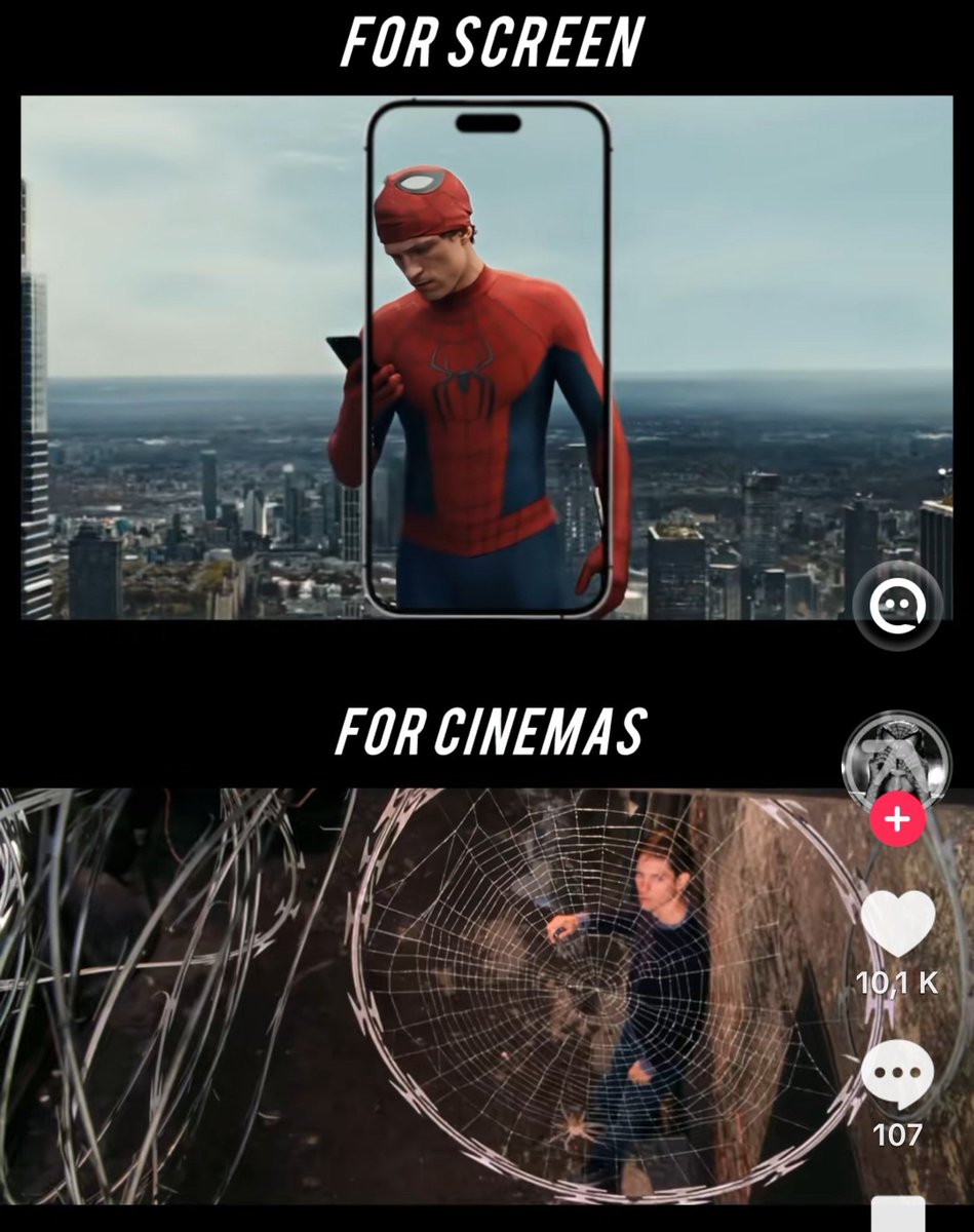 QasimTechhh's tweet photo. C'est TROP RÉEL, les films de nos jours sont plus faits pour le marketing sur TikTok que pour le cinéma. https://t.co/9JHqh5qhLF