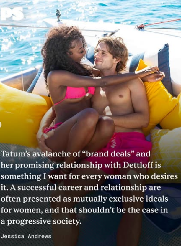 bjpsgyal's tweet photo. I love this Pop Sugar post, people need to stop projecting their limiting beliefs onto Trinity...career and love she can have both #TrinityTatum 👏🏾 https://t.co/IIhdDc3Mu1