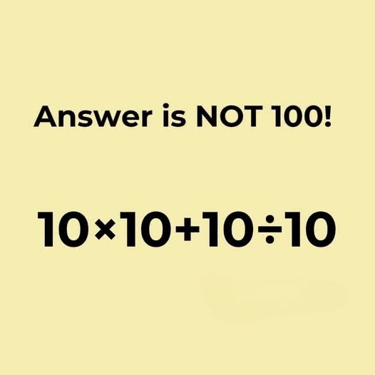 Kashif_Sindhu7's tweet photo. ANSWER IS NOT 100!

CAN YOU SOLVE THIS LOGICAL PUZZLE 🧩⁉️ https://t.co/eG6g7hSBgL