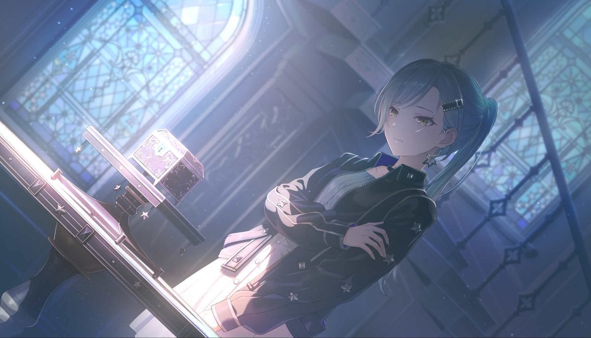 ceirissk's tweet photo. I just realized no one in ichi7 set have their instruments with them... NOT EVEN THE SHIHO "DOWN TO PLAY BASS" HINOMORI 💀💀💀💀 https://t.co/2Zxvjly361