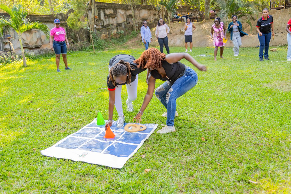 wicys_uganda's tweet photo. Not every day is about routing, auditing, and risk assessments—sometimes we just log off and celebrate! 

Highlights from last Saturday as the @wicys_uganda Affiliate celebrated our 1st Anniversary with great food, laughs, and big wins. 

Year 1 done, onward! 
 #WiCyS https://t.co/5f1T3eTm8j