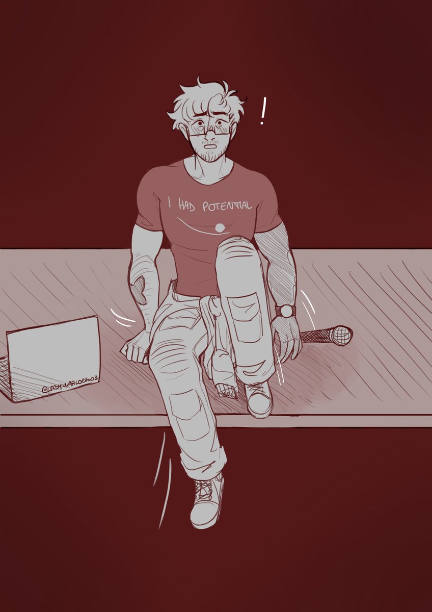 ladywarlock03's tweet photo. Karaoke gone wrong?

Part [1/4]

#projecthailmary #rylandgrace #rocky #phmfanart #myart https://t.co/198AZIbzcI