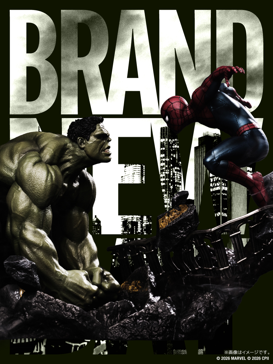 HappyKuji's tweet photo. 🤟━ 🔴 BRAND NEW DAY 🔵 ━🤟
映画観てきました！🍿✨

映画の興奮冷めやらぬ中、
#Happyくじ  / MARVEL『#スパイダーマン ：ブランド・ニュー_デイ』のLast賞をご紹介！🔥
スパイダーマンとハルクの激闘ジオラマは圧倒的存在感✨️

📍詳細は以下でチェックしてね👀🌟
https://t.co/vvolp8wWf8

#ハピくじ #MARVEL