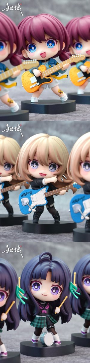 JIMEIPALACE's tweet photo. DAYU | 《GIRLS BAND CRY》Q Version Figurines. Shipment Ready Soon!!Sneak peek! Series 2 of Q Version Figurines is underway. Stay tuned~

#dayu #gbc #ガールズバンドクライ #figure https://t.co/Sp6i2VCnl8