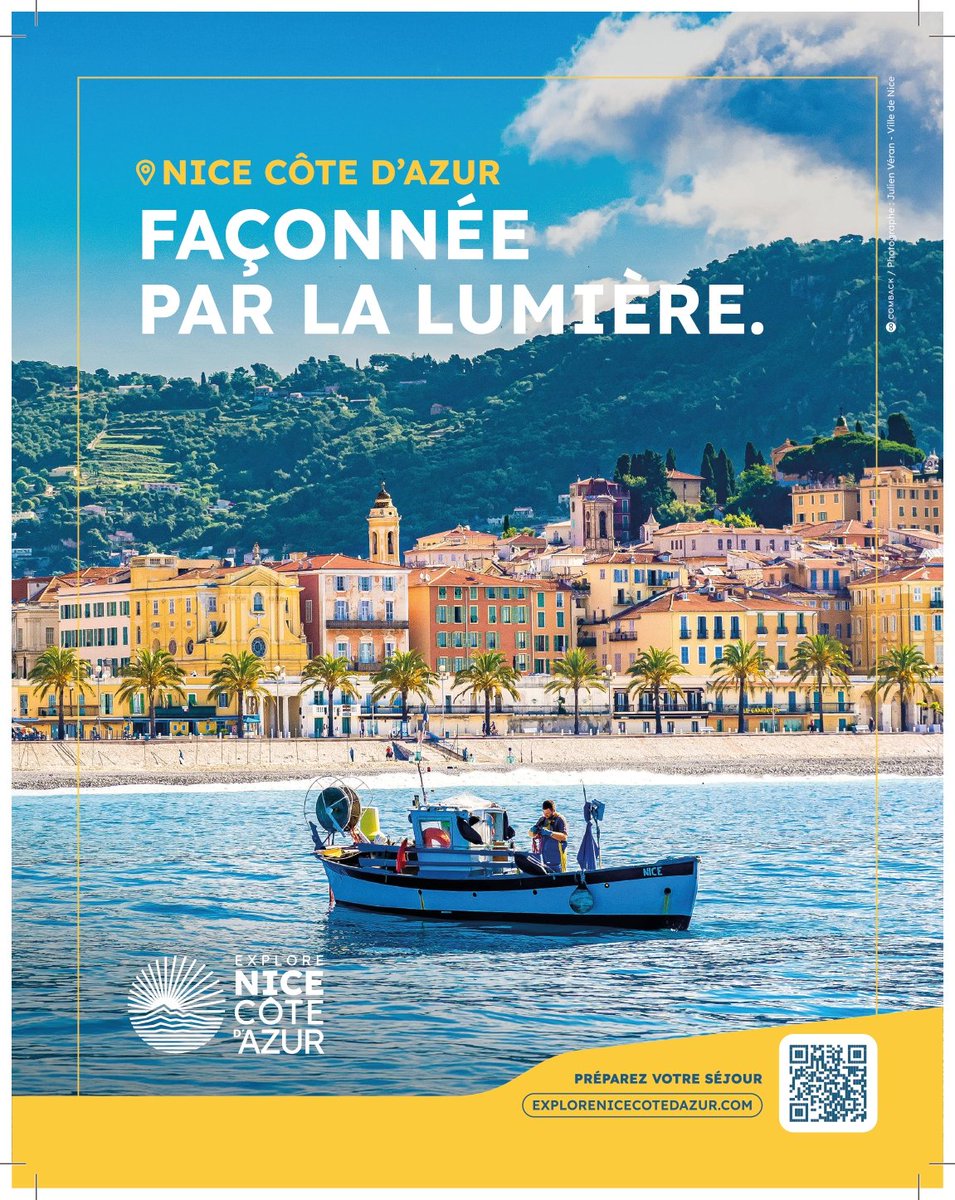 explorenca's tweet photo. ☀️[CAMPAGNE ESTIVALE « TOURISME DE PROXIMITÉ » : LE DISPOSITIF SE POURSUIT]

Depuis le début du mois de juillet, l'Office de Tourisme Nice Côte d'Azur invite habitants et visiteurs à (re)découvrir la destination à travers des expériences locales, accessibles et faciles à réserver, comme le French Riviera Pass, le Pass Nature & Terroir ou le jeu d'exploration my Adventure.

Dispositif :
📖 Présence dans les guides estivaux @Nice_Matin et Costazzurra.
📱 Relais éditoriaux et digitaux avec Kidiklik Côte d'Azur, Le Bonbon Nice et le @guidespetitfute.
🎥 Une série de vidéos réalisée avec Tam Tam City Nice

Plus d’infos : https://t.co/zH48Z3em9Y

#ExploreNiceCotedAzur