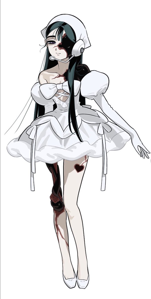 suaologist's tweet photo. words cannot explain how much i love her zombie design https://t.co/vCYjTGnPp3