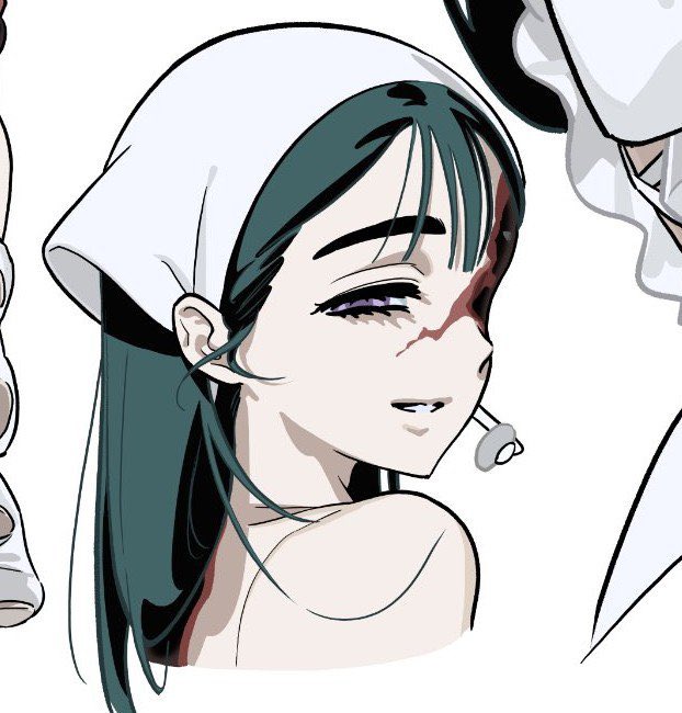 suaologist's tweet photo. words cannot explain how much i love her zombie design https://t.co/vCYjTGnPp3