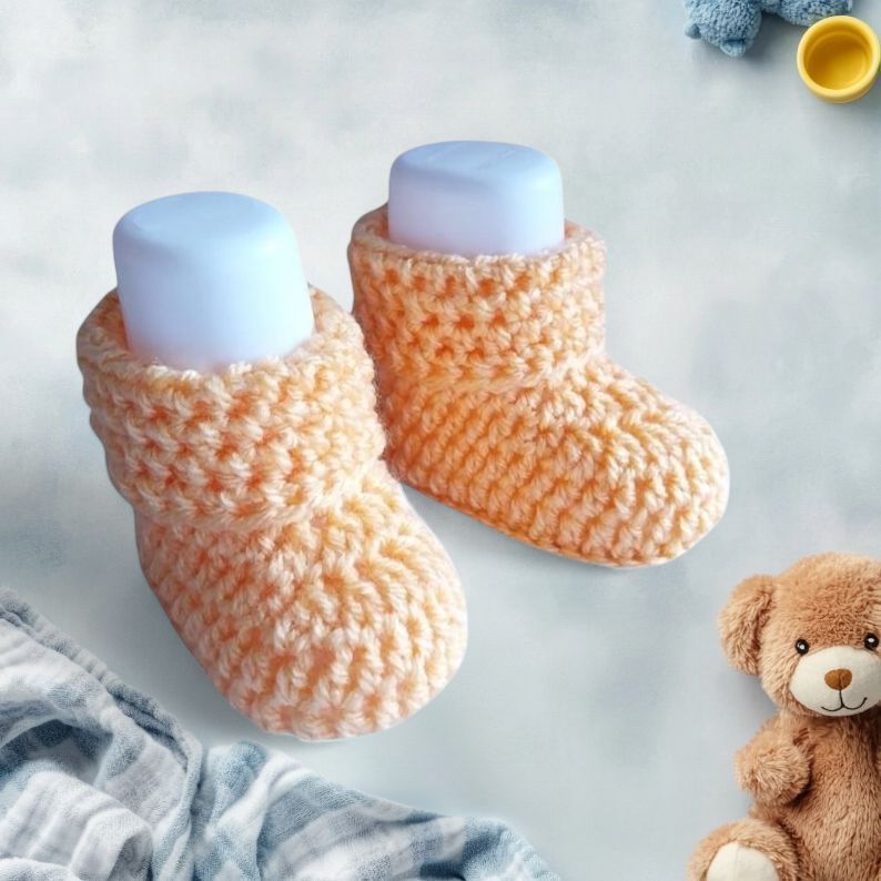 knittingtopia's tweet photo. Cute light orange crochet baby booties perfect for both boys and girls! Ideal for 0-3 months old infants. Keep those little feet cosy and stylish.
https://t.co/cVcxAJ6wcr
#etsy #handmade #UKHashtags #WomenInBiz #craftbizparty #MHHSBD https://t.co/1xyIQwUCrE