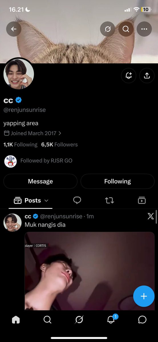 dailyeror's tweet photo. @renjunsunrise @RJSR_GO Halo kak terima kasih sudah mengadakan giveaway cortis ini, aku mau pacarku kak yang namanya martin😗 makasih ya kak love u https://t.co/tP2l0mhEqn