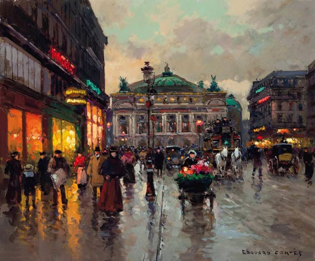 gokc22299's tweet photo. .

Edouard-Leon Cortes (French, 1882-1969),
Avenue de l'Opera apres la pluie

. https://t.co/9ATuvseHrW