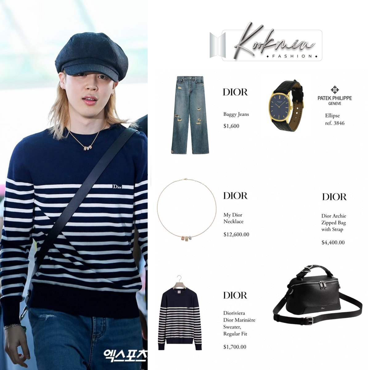 kookminfashion's tweet photo. 2026.7.31 | jimin | airport look
__________________________________
Wearing : dior , patek Phillipe
__________________________________
@j.m @bts.bighitofficial
#bts #btsarmy #army #jiminfashion #jimin https://t.co/YVhVNrmDcY