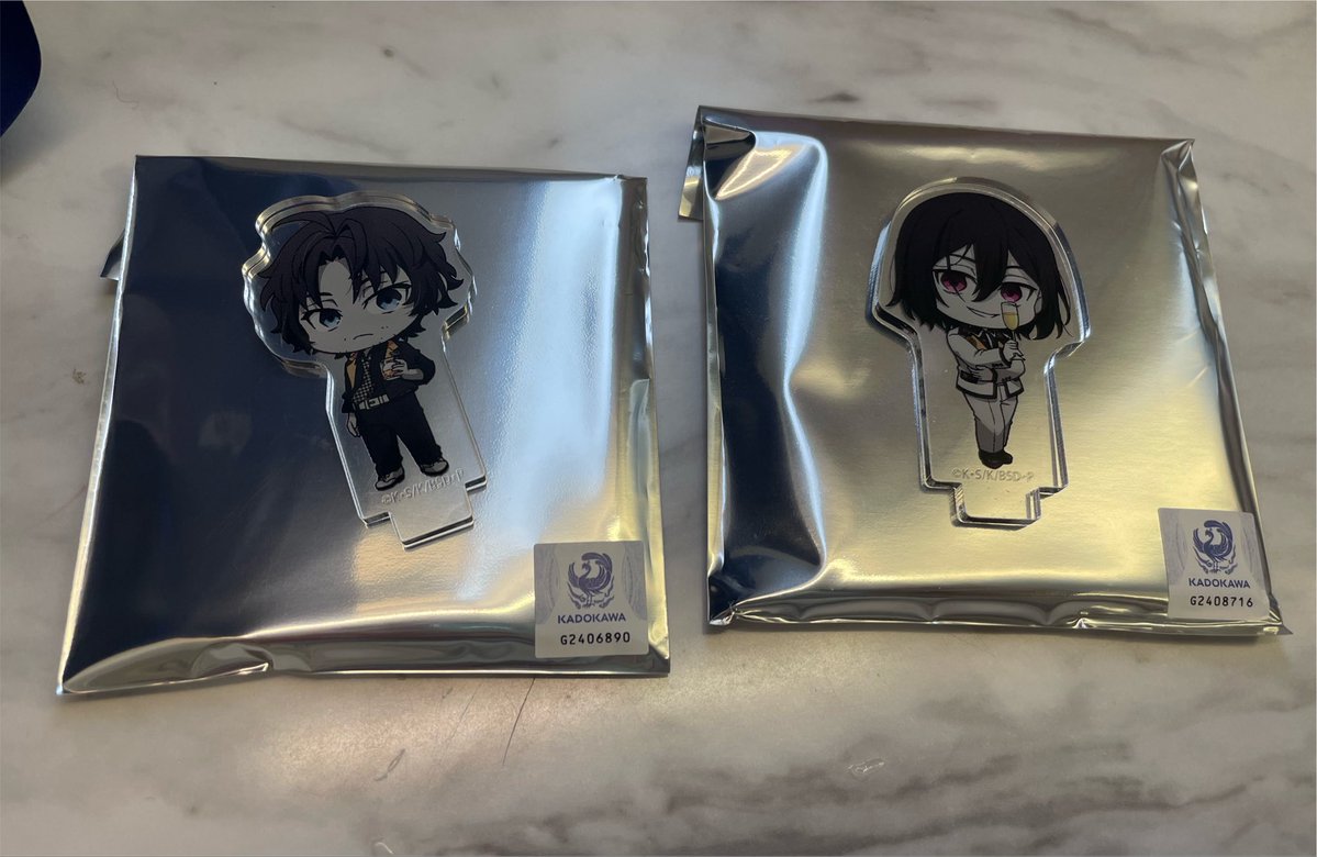 enjoy1498's tweet photo. 【交換】文豪ストレイドッグス 文スト ART&amp;DESIGN EXHIBITION ART展 ミニチュアアクリルスタンド アクスタ ちゅあスタ

譲▶︎ふょーどる、おだ
求▷同種なかはら>なかじま

本日池袋手渡し優先
検索からでもお気軽にお声掛けくださいませ https://t.co/Sr66ADDJ2L