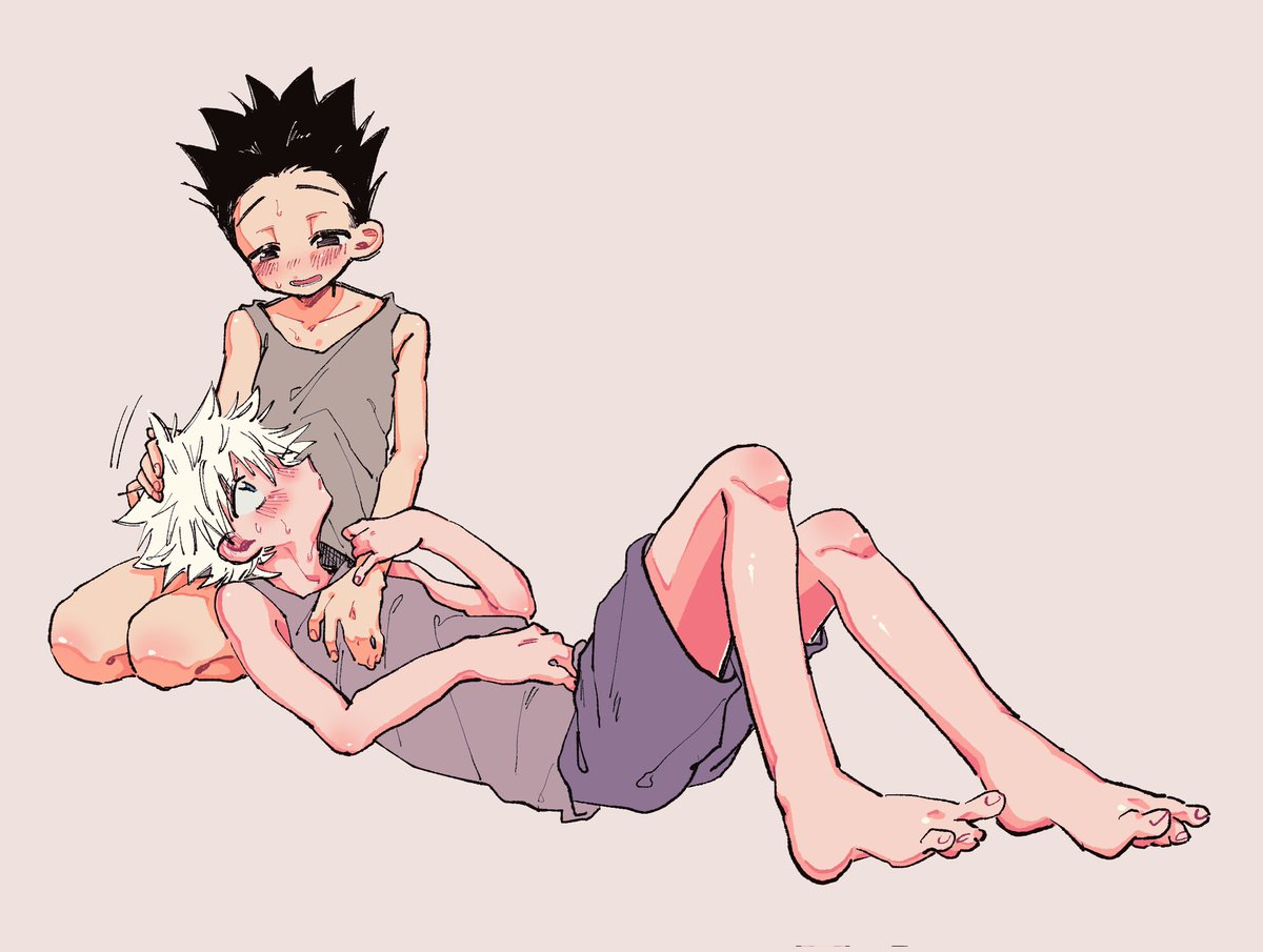 snnm_ina's tweet photo. なんとなく夏っぽいゴンキルが描きたくて落書きしてたけどあんまり気に入らなかった絵の供養… https://t.co/XWIfal0kaJ