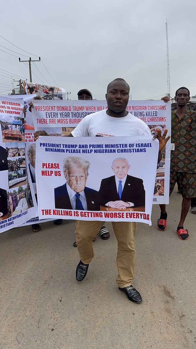 EvangelistEbub2's tweet photo. President, Donald Trump, Prime Minister of Israel please help Nigerian Christian https://t.co/au74AuG6zV