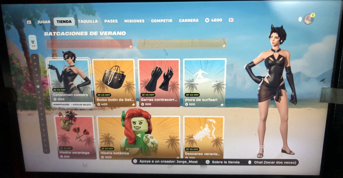 johcell's tweet photo. @Jorge_Most Comprando la skin de Catwoman Costera con tu código Jorge. Gracias por dedicarnos tiempo. Salúdame… https://t.co/7ZqsNsDssU
