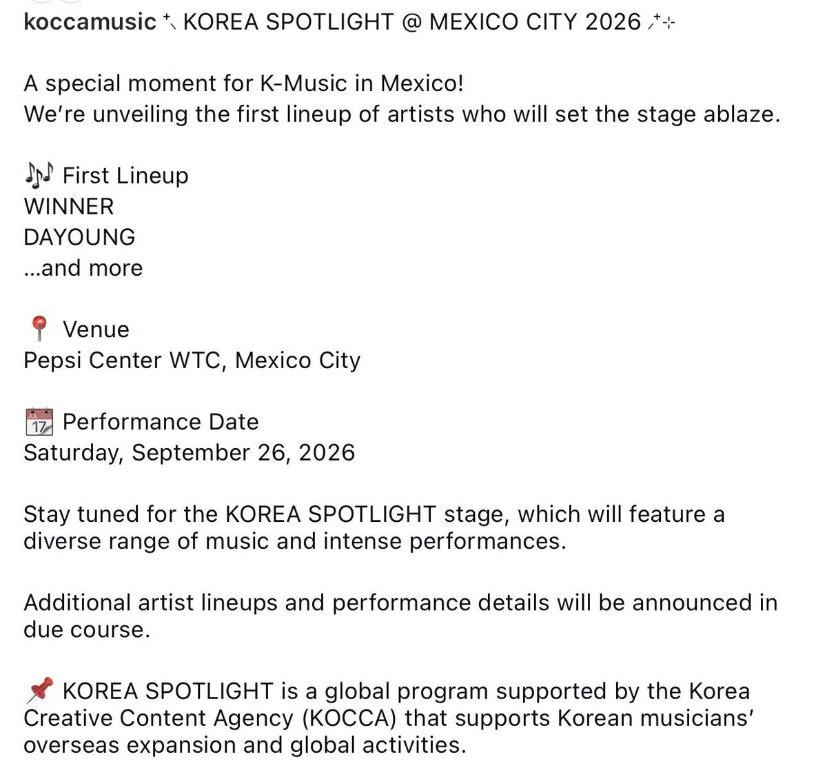 20131025net's tweet photo. 💙 #위너 - #스포트라이트 in MEXICO CITY 2026 💙

🗓️ : 2026/09/26 토요일
📍 : Pepsi Center WTC, Mexico City
🔗 https://t.co/XlwKCK0NaM

#위너 #WINNER
#강승윤 #김진우 #이승훈 https://t.co/QrUfB4mF0w