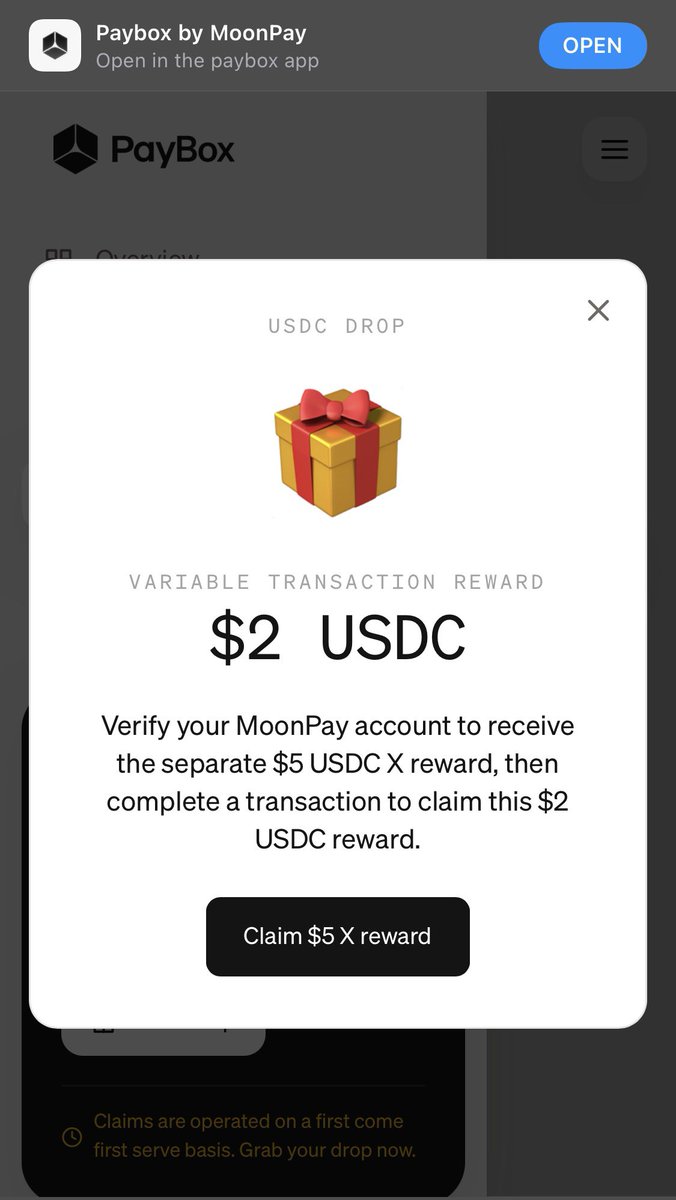 d0tm0r0's tweet photo. @moonpay I can’t claim it https://t.co/90w5FyU7yo