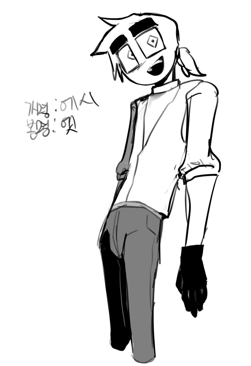 Kingapple001's tweet photo. #oc
The new oc 
now have three characters with such thick eyebrows and square eyes. https://t.co/pSk1OhluLV