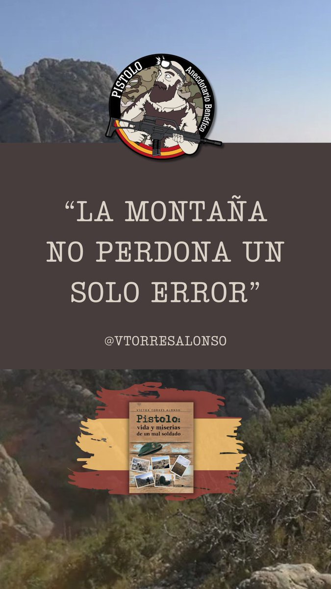 missMLis2's tweet photo. 🧵7🇪🇸💚“La montaña no perdona un solo error” @VTorresAlonso #PISTOLO https://t.co/2FtujrWcfE