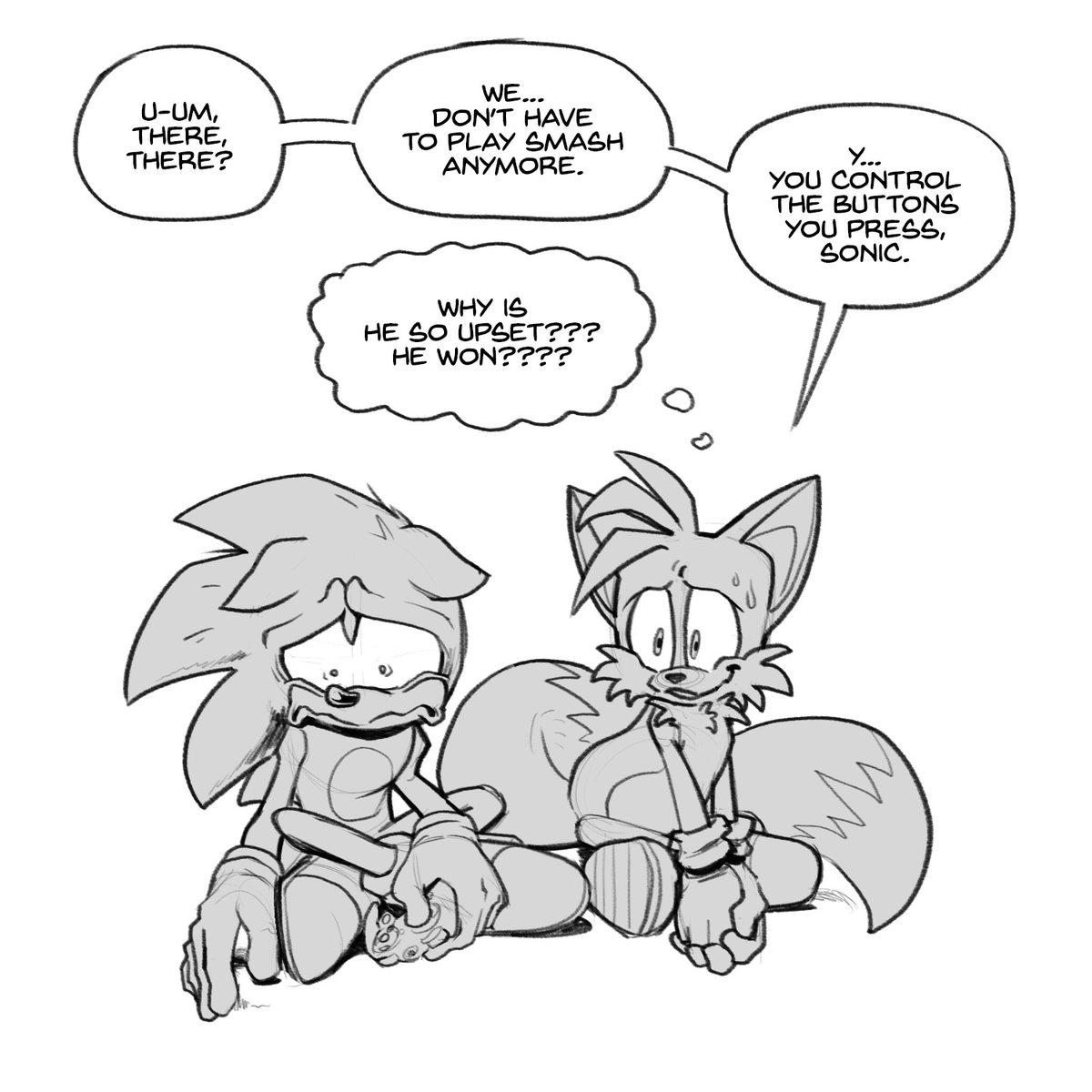 OfficialFFComic's tweet photo. You'll need to go to my Tumblr (also Flightyalrighty) for the context here, I just liked how I drew em and wanted to share. https://t.co/CcX2luljot