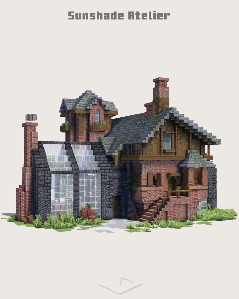 Guuis96's tweet photo. Sunshade Atelier

#Minecraft #Minecraftbuilds #minecraft建築コミュ https://t.co/K7JgRnY4eb