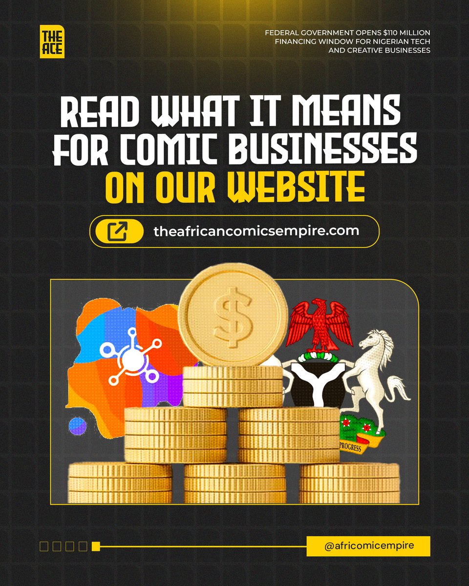 africomicempire's tweet photo. @iDICEStartup We break down what this means for comics and animation businesses across Nigeria's 36 states.
Full story on https://t.co/ys4j5aggty
.
.
#TheACE #iDICE #DebtFinance #Murabaha #ShariaCompliantFinance #TechBusiness #CreativeBusiness
.
.
2/2 https://t.co/wcY4CWpKHW