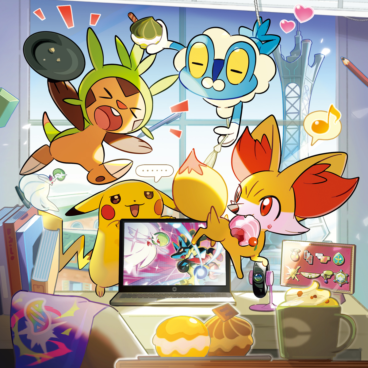 Sifu_pokePress's tweet photo. 【ポケモン30周年】「みる」のイラストを使用したグッズが新登場

発売日：8月8日（土）
ポケセンオンラインでは8月5日（水）10時～発売
・カロス御三家（ハリマロン・フォッコ・ケロマツ）

https://t.co/ASm6eQyz1O https://t.co/PDGvU9x3Wb