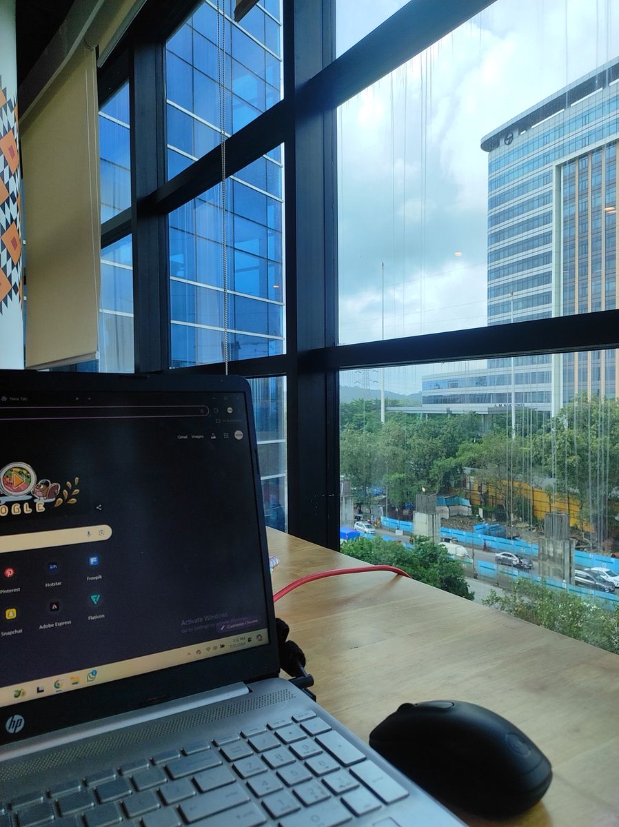 livewithxfv's tweet photo. "Office view hit differently when the weather is this good. 🌧️💻"

 #WorkWithAView https://t.co/y9ZHpX9oJl