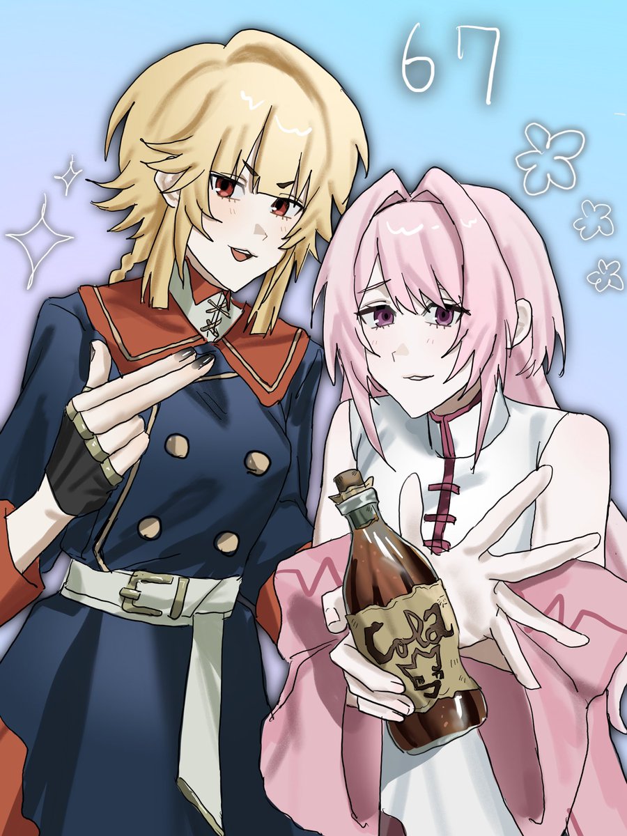 m1k9t's tweet photo. 仲良し💕とのコテ同描いた！ https://t.co/RQxFYVhrIa