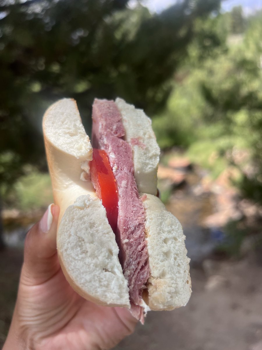 BeckyRh2021's tweet photo. 🤤 This ham from @freeborn_farmer is perfection. You can taste the proof of work in every bite. Thank you for producing such incredible local food! 🌾₿💚 https://t.co/878PtiTbyh