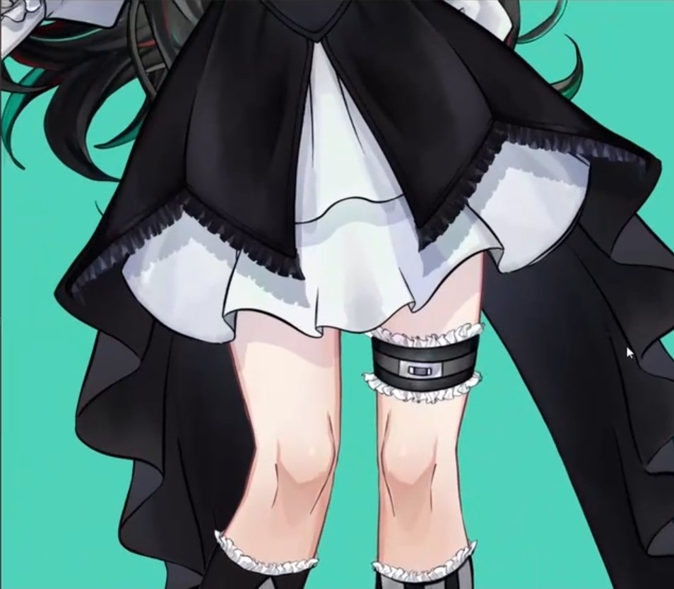 lenzierebellion's tweet photo. In smooth knees we all UNITE!😎✨️
#VTUBER #remodel #wip #l2d https://t.co/Hb3nSQATAd