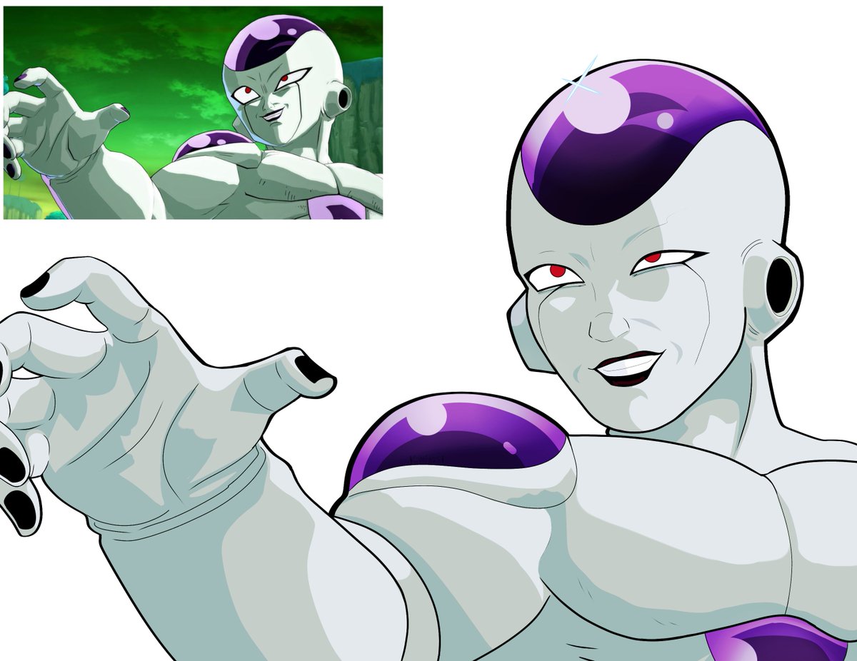 SandroMarinan's tweet photo. 8 horas de diferencia//8 hours difference from the previous drawing ๐ญ๐ญ, finally the emperor doesn't look horrible
#fanart
#dragonball #dragonballfanart #freezer #frieza
#mystyle
#friezafinalform https://t.co/elrDF8noJz