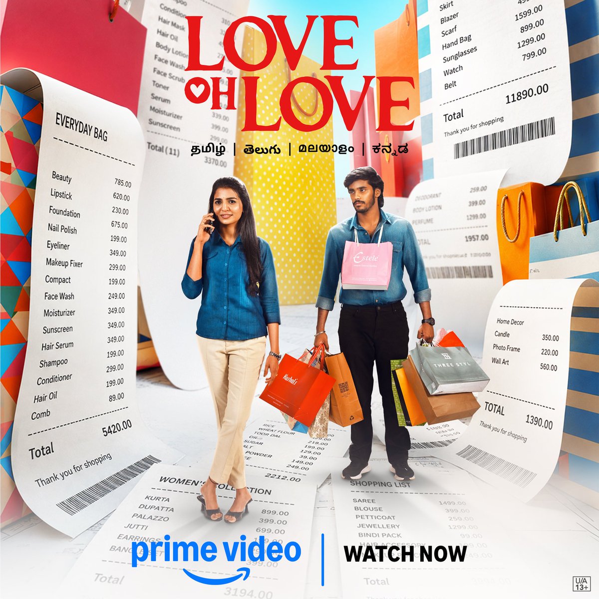 Dhananjayang's tweet photo. Celebrate love, cherish relationships, and embrace life's unexpected moments.

#LoveOhLove streaming now on @PrimeVideoIN ❤️

#LoveOhLoveOnPrime

@zinemaindia @creativeentoffl @dineshrajoffl  @thinkmusicindia @PrimeVideoIN @Pavishvofficial @nagadurgaoffl @alyekmaliya @foxnmusic @MuthaiahG @srikanth_nb @selvaraghavan @ksravikumardir @vanithavijayku1 @Harshika_Ramesh @Dstudiospost @Sathish_tp_ @ProRekha @nsjegadeesan @digitallynow
