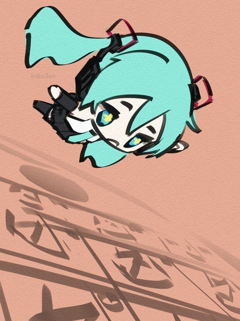 koko3en's tweet photo. 初音ミク https://t.co/EZXn4deNeK