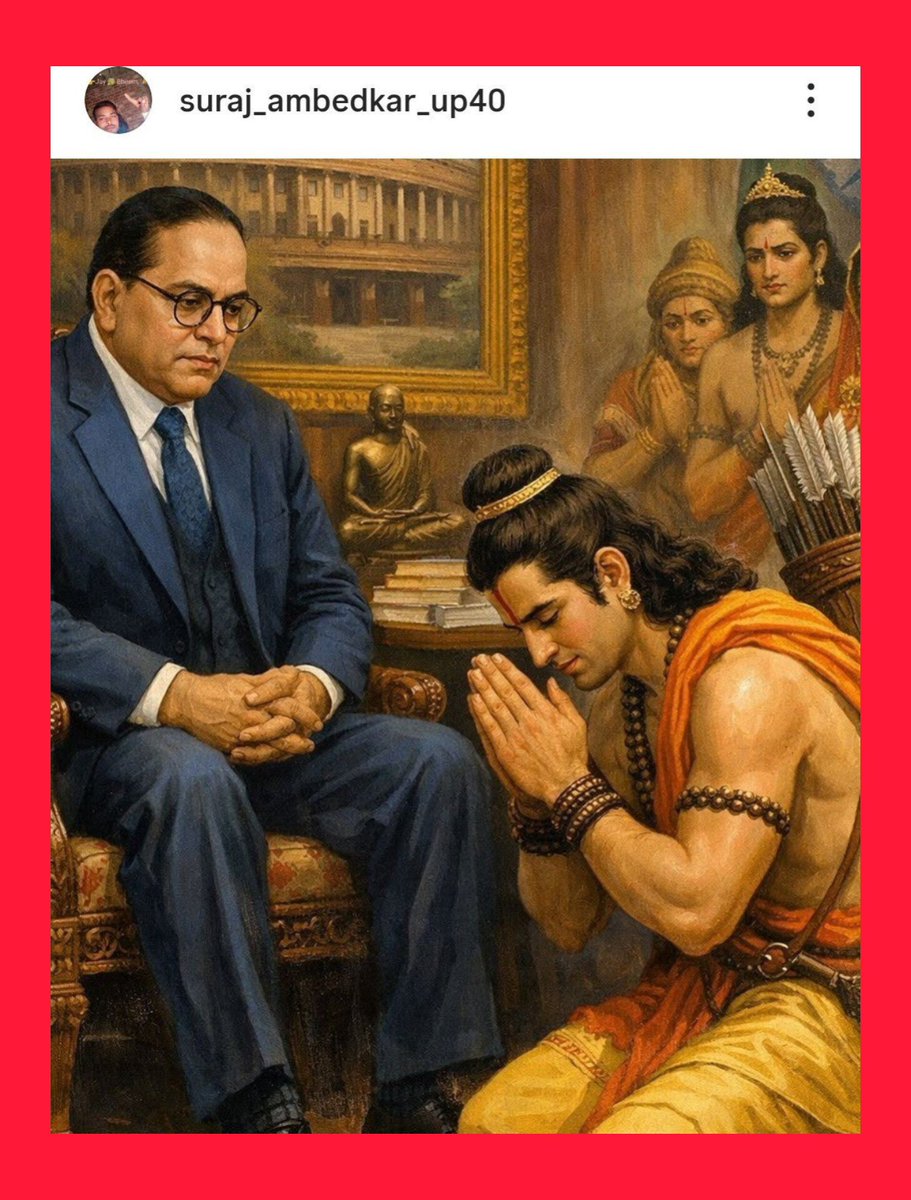 BhagwaSquad's tweet photo. 🚨इतना साथ दो की मामला योगी जी तक पहुंचे🚨

सुरज जाटव द्वारा सोशल मीडिया पर प्रभु श्री राम के प्रति आपत्तिजनक फोटो अपलोड किया जा रहा है।

जिसकी सूचना बहराइच पुलिस को दिए हुए 1 महीने से ज्याद हो गया पर पता नहीं क्यों पुलिस इसे गिरफ्तार नहीं करना चाहती?

एक बात हम भी अपनी रख देते है जबतक यह अपराधी गिरफ्तार नहीं होगा तबतक हम चुप नहीं बैठेंगे, मामले को CM ऑफिस तक पहुंचाएंगे

माननीय @myogiadityanath महाराज जी कृपया संज्ञान लीजिए
@bahraichpolice @AdgGkr @uppolice @dgpup @CMOfficeUP @DMBahraich @UPGovt @kajal_jaihind