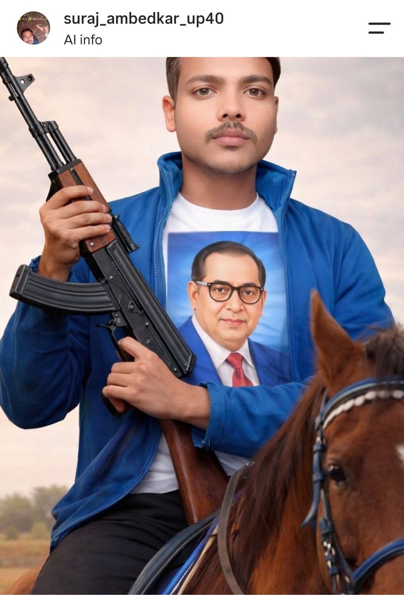 BhagwaSquad's tweet photo. 🚨इतना साथ दो की मामला योगी जी तक पहुंचे🚨

सुरज जाटव द्वारा सोशल मीडिया पर प्रभु श्री राम के प्रति आपत्तिजनक फोटो अपलोड किया जा रहा है।

जिसकी सूचना बहराइच पुलिस को दिए हुए 1 महीने से ज्याद हो गया पर पता नहीं क्यों पुलिस इसे गिरफ्तार नहीं करना चाहती?

एक बात हम भी अपनी रख देते है जबतक यह अपराधी गिरफ्तार नहीं होगा तबतक हम चुप नहीं बैठेंगे, मामले को CM ऑफिस तक पहुंचाएंगे

माननीय @myogiadityanath महाराज जी कृपया संज्ञान लीजिए
@bahraichpolice @AdgGkr @uppolice @dgpup @CMOfficeUP @DMBahraich @UPGovt @kajal_jaihind
