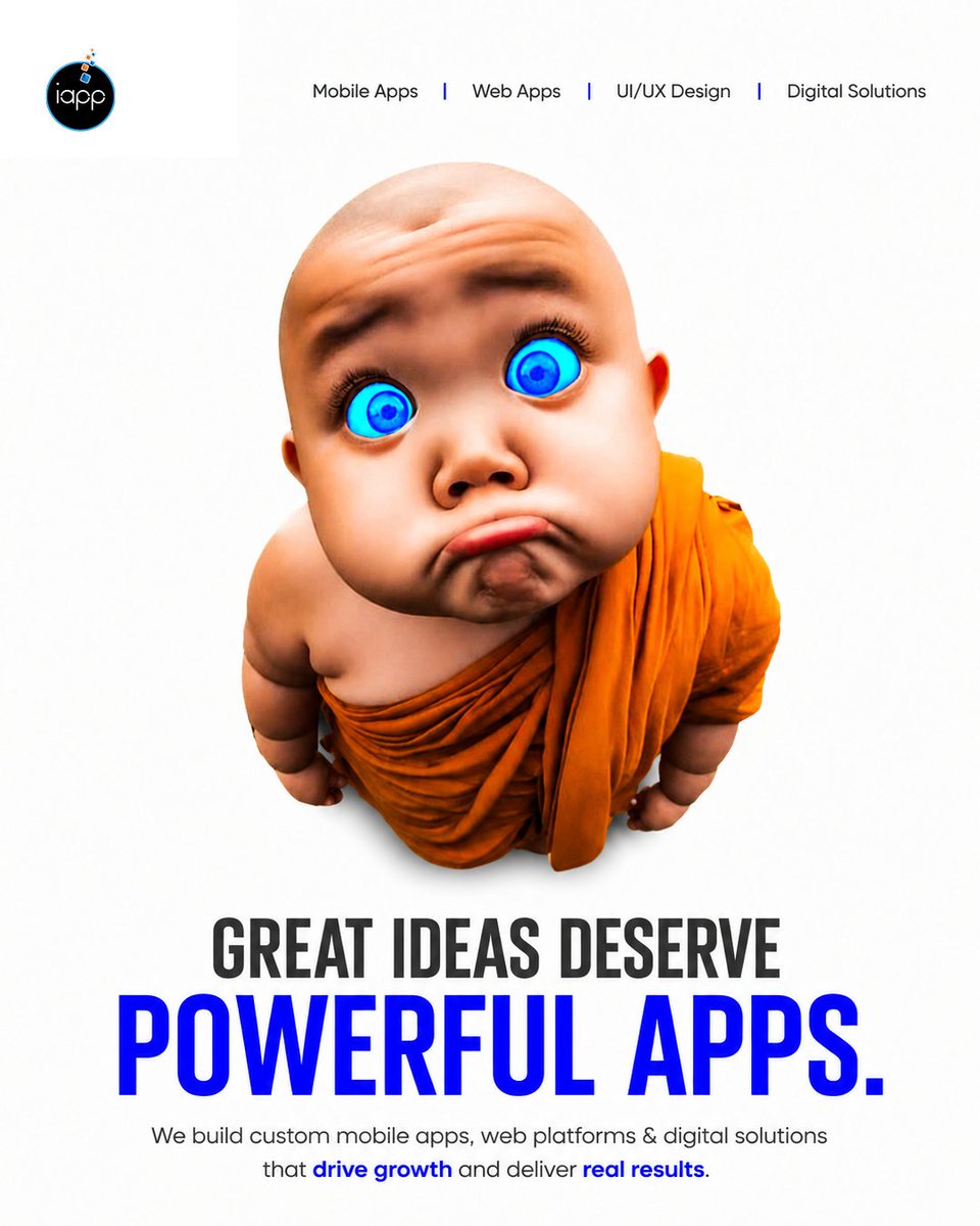iAppTech_LLP's tweet photo. Great ideas deserve powerful apps. 
We build mobile apps that drive growth and deliver real results.
#MobileAppDevelopment #AppDevelopment #DigitalSolutions #TechInnovation #BusinessGrowth #WebDevelopment #UIUX #iAppTechnologies https://t.co/ifBd1RNOR5