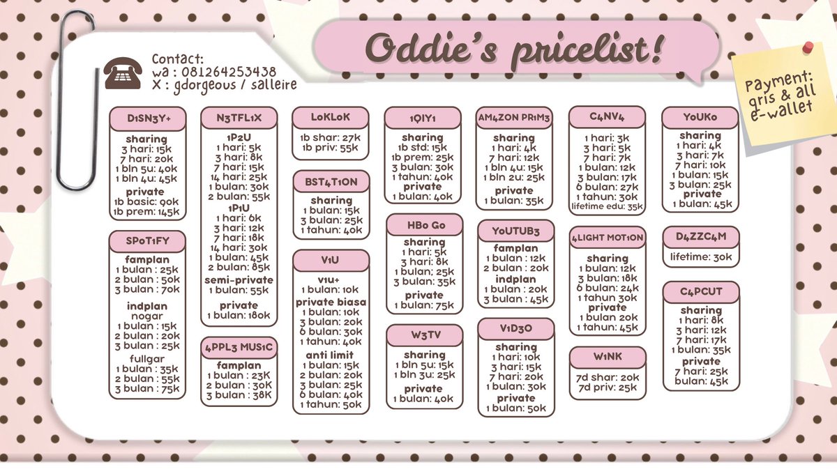 salleire's tweet photo. 🧑🏻‍🍳🍰╭╯grab your needs ៸ 𖠗  in Oddie’s Bakery 🥨 ♡ ..  ⓘ ⁺ fast process satset 𓐍 🧁 fully trusted! > _ O bisa payment qris dan ewallet 🗯️  𓄹 ៸ യ  order apps di aku 🍮 ౿ ⁺  mari sung wa aja! :3 🥯
⠀
⊹ ꒰ 𓈒 𓐍  📮 order ︙ https://t.co/7NiK9a9Mn4 https://t.co/liGWRl622Y