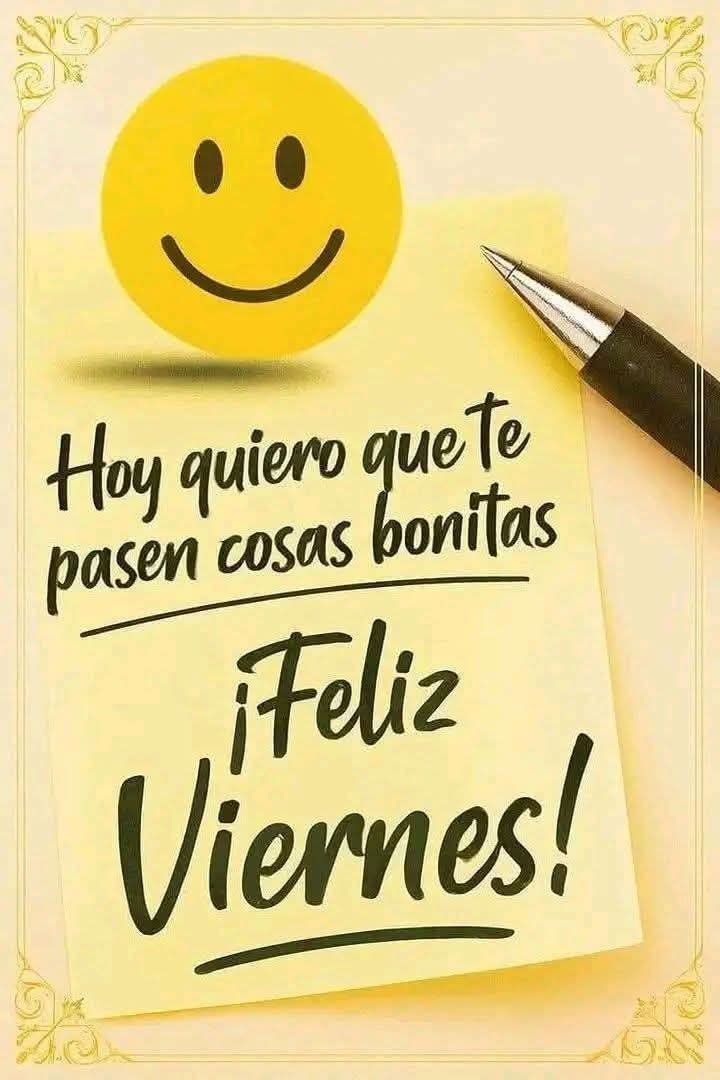 Atoninonino's tweet photo. Buenos días de Viernes.
#BuenosDias para todos.
Te deseo un excelente día
#FelizViernes ☀️😀☕😎🏖️ https://t.co/GvbqMDdaAH
