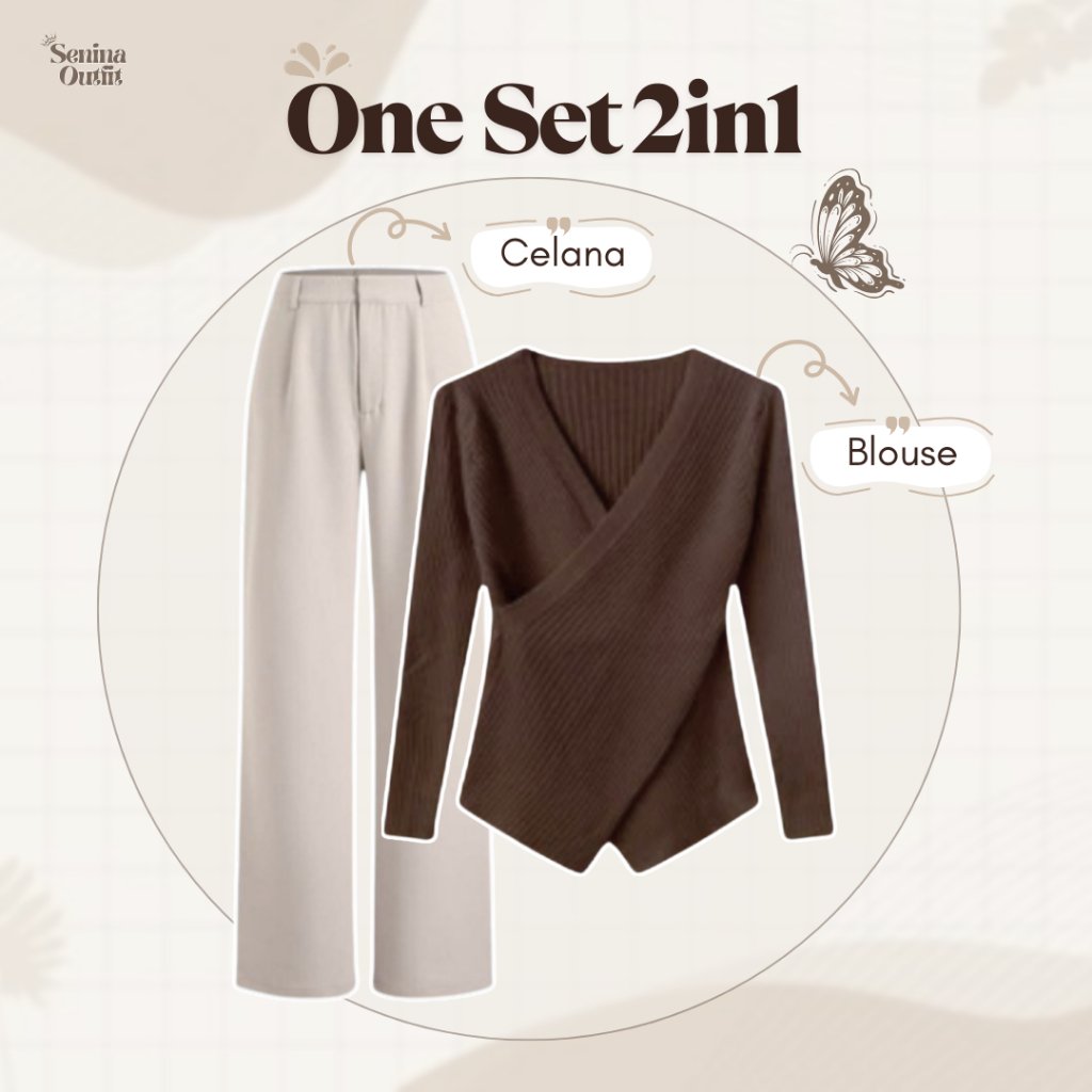 gozlag_id's tweet photo. One Set Setelan Wanita Kekinian ( Atasan Rajut - Celana - Jilbab ) OOTD Outfit Cewek - SO69
#fashion 
#ootd
#kantoran https://t.co/eu3KBAalaR